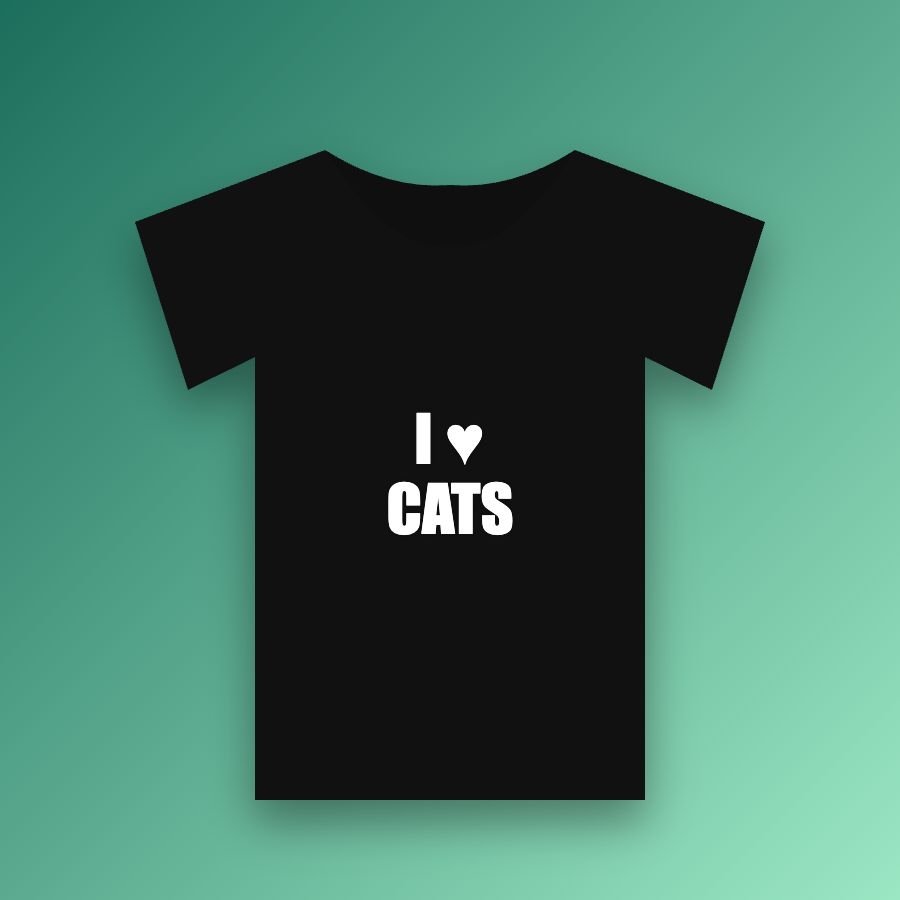 t-shirt design mockup